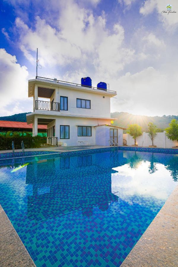 Eden Garden Vila Alībāg Exterior foto